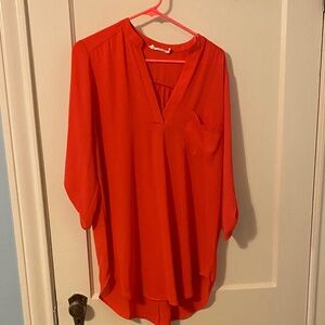 All in favor Women's Coral Blouse